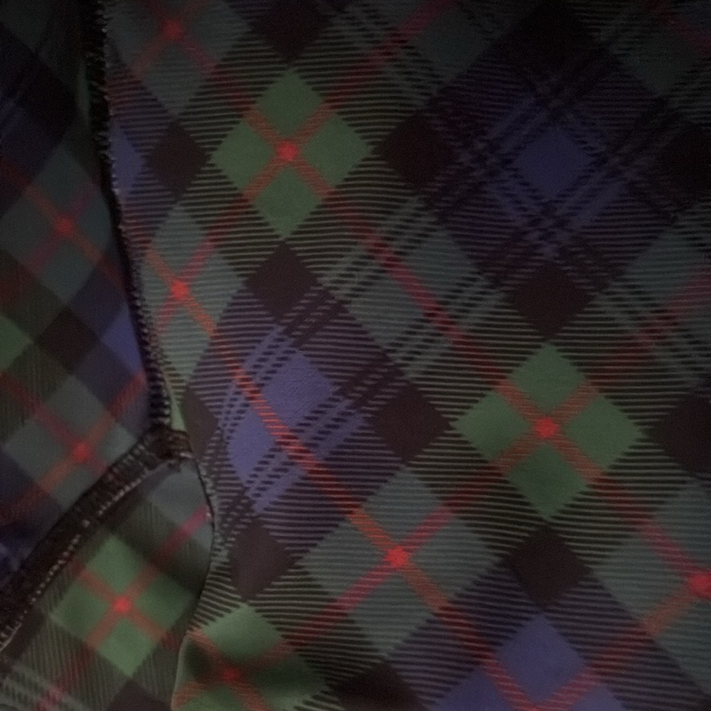 William Murray Preppy Golf Skirt Blue Green Plaid M - Picture 5 of 8